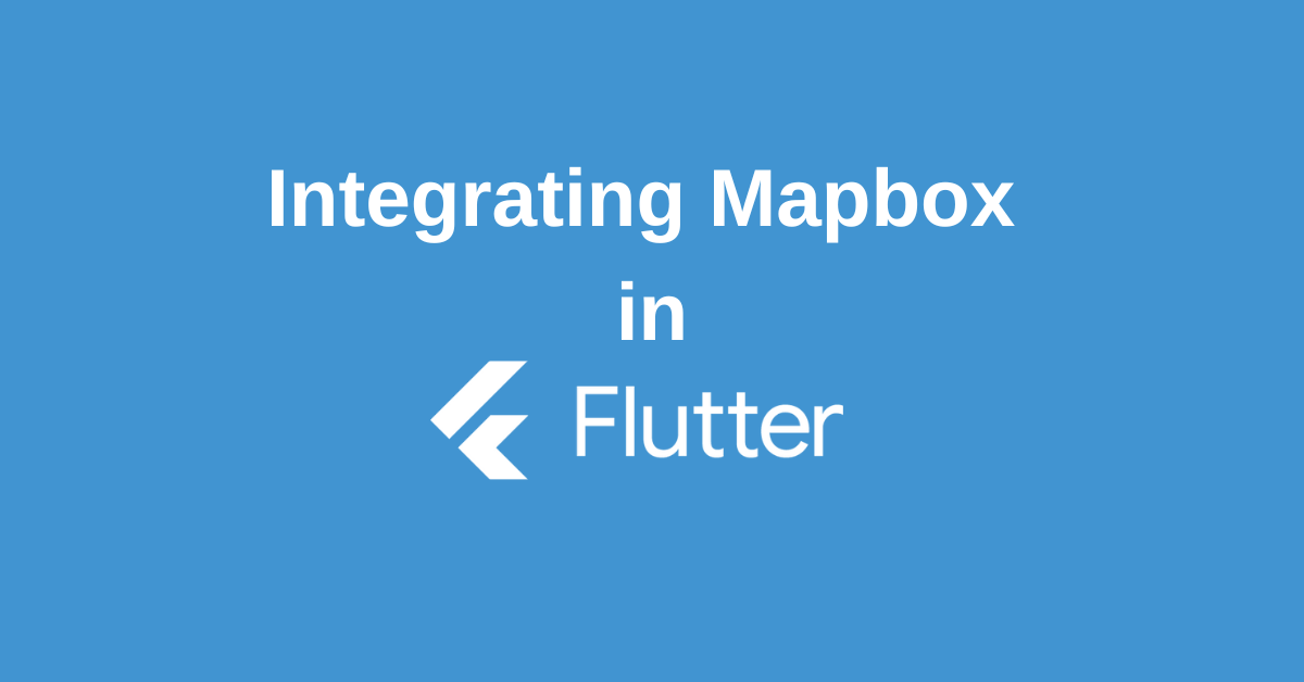 Flutter Mapbox