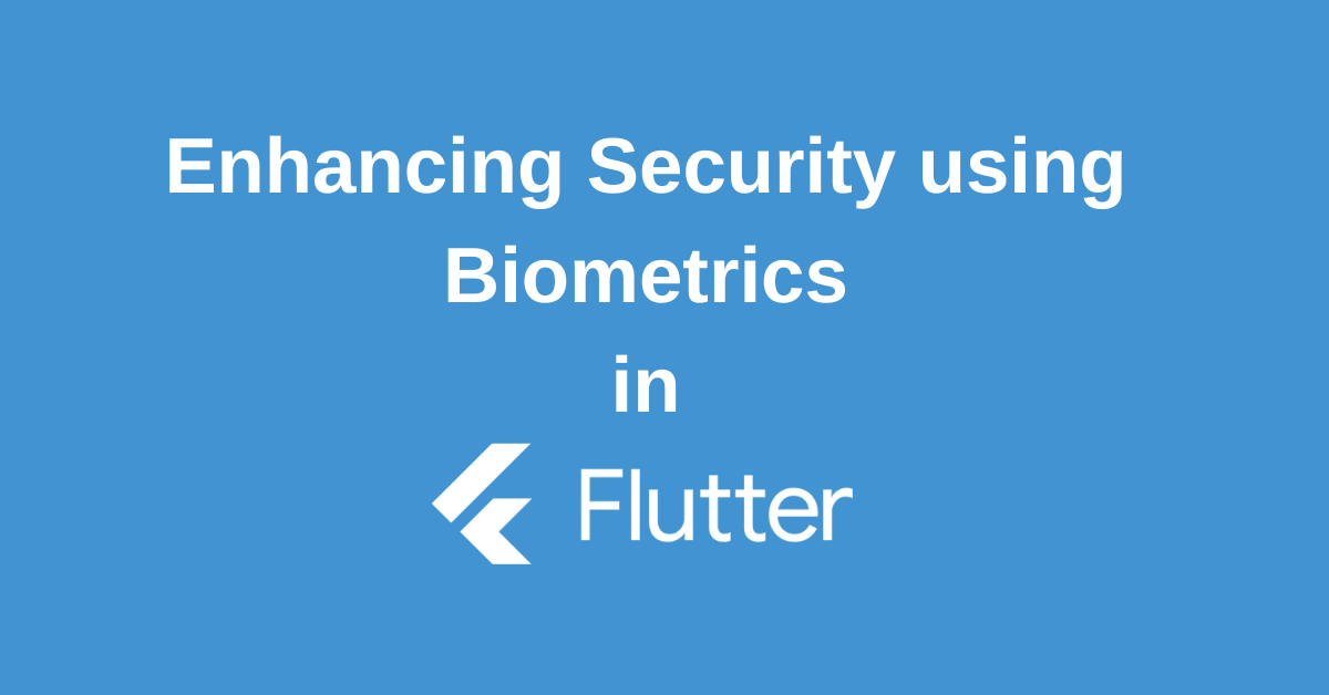 Flutter Biometrics