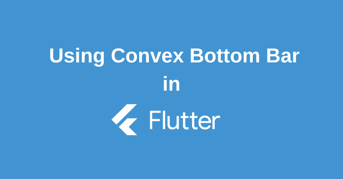 Convex Bottom Bar
